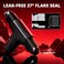 EVIL ENERGY 3AN Male Flare Tee Fitting Adapter T Union Aluminum Black