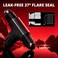 EVIL ENERGY 3AN Male Flare Tee Fitting Adapter T Union Aluminum Black