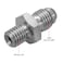 EVIL ENERGY 3AN Male Flare to M10 x 125 Male Metric Thread Brake Fitting Stainless Steel Adapter