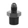 EVIL ENERGY 4AN Male Flare to 38 NPT Pipe Fitting Adapter Straight Aluminum Black