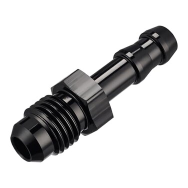 EVIL ENERGY 4AN Male to 14 Barb Push on Fitting Adapter Aluminum