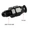 EVIL ENERGY 4AN Male to 14 Hardline Compression Fitting Adapter Aluminum Black