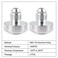 EVIL ENERGY 4AN Male Weld on Bung Fitting Aluminum 2PCS