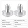 EVIL ENERGY 4AN Male Weld on Bung Fitting Aluminum 4PCS