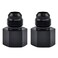 EVIL ENERGY 6AN Male Flare to 18 NPT Female Fitting Adapter Aluminum 2PCS