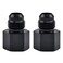 EVIL ENERGY 6AN Male Flare to 18 NPT Female Fitting Adapter Aluminum 2PCS