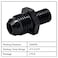 EVIL ENERGY 6AN Male Flare to M10 x 15mm Male Metric Fitting Adapter Aluminium Alloy 2PCS