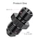 EVIL ENERGY 6AN Male Flare to M12 x 10mm Male Metric Fitting Adapter Aluminium Alloy 1PC