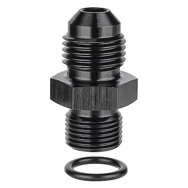 EVIL ENERGY 6AN Male Flare to M12 x 10mm Male Metric Fitting Adapter Aluminium Alloy 1PC