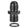 EVIL ENERGY 6AN Male Flare to M14 x 15mm Male Metric Fitting Adapter Aluminium Alloy 1PC