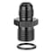 EVIL ENERGY 6AN Male Flare to M16 x 15mm Male Metric Fitting Adapter Aluminium Alloy 1PC