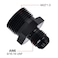 EVIL ENERGY 6AN Male Flare to M22 x 15mm Male Metric Fitting Adapter Aluminium Alloy 2PCS