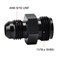 EVIL ENERGY 6AN Male to 1116 x 18 Inverted Flare Thread Fitting Adapter Straight