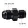 EVIL ENERGY 6AN Male to 12 x 20 Inverted Flare Thread Fitting Adapter Straight