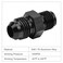 EVIL ENERGY 6AN Male to 12 x 20 Inverted Flare Thread Fitting Adapter Straight