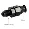 EVIL ENERGY 6AN Male to 38 Hardline Compression Fitting Adapter Aluminum Black 2PCS