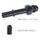 EVIL ENERGY 6AN Male to 516 SAE Quick Disconnect Male Push On EFI Fitting Adapter Aluminum 2PCS