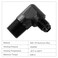 EVIL ENERGY 6AN to 12 NPT Male 90 Degree Fitting Adapter Aluminum 2PCS