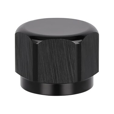 EVIL ENERGY 8AN Female Flare Cap Block off Fitting Plug Adapter Aluminum Black