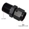 EVIL ENERGY 8AN Female to 12 NPT Male Swivel Fitting Aluminum