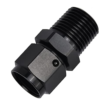 EVIL ENERGY 8AN Female to 12 NPT Male Swivel Fitting Aluminum