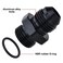 EVIL ENERGY 8AN Flare to AN8 ORB Male ORing 4PCS Fitting Adapter