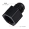 EVIL ENERGY 8AN Male Flare to 12 NPT Female Fitting Adapter Aluminum 2PCS
