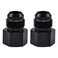 EVIL ENERGY 8AN Male Flare to 18 NPT Female Fitting Adapter Aluminum 2PCS