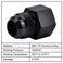 EVIL ENERGY 8AN Male Flare to 18 NPT Female Fitting Adapter Aluminum 2PCS