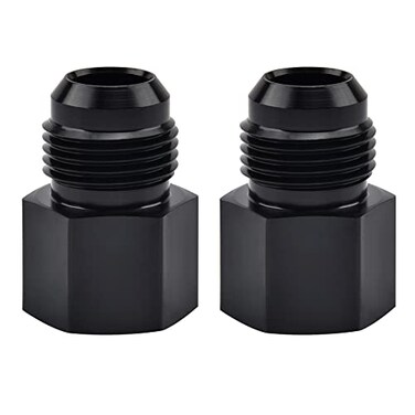 EVIL ENERGY 8AN Male Flare to 38 NPT Female Fitting Adapter Aluminum 2PCS