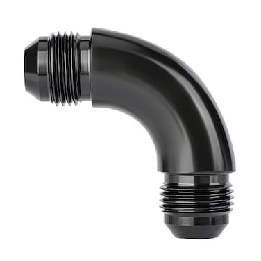 EVIL ENERGY 8AN Male to 8AN Male 90 Degree One Piece Full Flow Swivel Coupler Union Fitting Adapter Aluminum
