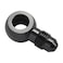 EVIL ENERGY Fuel Banjo Fitting 85mm ID Banjo Hole to 3AN Male Flare Adapter Fitting Aluminum Black