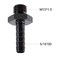 EVIL ENERGY M1215mm Male to 516 Hose Barb Fuel Oil Pump Inlet Straight Fitting Barb Fitting Bare with Aluminium Washer