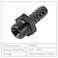 EVIL ENERGY M1815mm Male to 12 Hose Barb Fuel Oil Pump Inlet Straight Fitting Barb Fitting Bare with Aluminium Washer