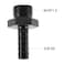 EVIL ENERGY M1815mm Male to 38 Hose Barb Fuel Oil Pump Inlet Straight Fitting Barb Fitting Bare with Aluminium Washer