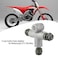Yctze for brake line 10mm banjo splitter Motorcycle ATV Hydraulic 3 Way Brake Oil Hose Adaptor Oil Fuel Line Fitting Adapter Pipe Coupling Tee 10mm Hose Separator Clamp
