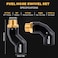 GRYVOZE 34 Inch NPT Fuel Hose Nozzle Swivel Multi Plane 360 Rotating Connector for Fuel Water Diesel Gasoline Kerosene Transfer Pumps Tanks and Nozzles