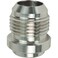 ICT Billet Aluminum 10AN Weld On Bung Male Hose End Nipple Weldable 10 AN Flare Thread Connector Fluid Designed Manufactured in the USA Bare AN97010A