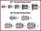 ICT Billet Straight 8AN Flare Male to 14NPT Pipe Adapter Fitting 8 AN Bare Aluminum AN8160804A