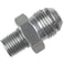 ICT Billet Straight 8AN Flare Male to 14NPT Pipe Adapter Fitting 8 AN Bare Aluminum AN8160804A