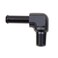 KRD PERFORMANCE 18 NPT Male to 51679mm Hose Barb Push On Fitting Adapter 90 Degree Aluminum Black