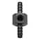 KRD PERFORMANCE 516 Barb to 5168mm Barb with 18 NPT Sensor Gauge Port Hose Tube Fitting Fuel Pressure Take Off Adaptor Aluminum Black