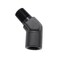 KRD PERFORMANCE Aluminum 18 18 inch NPT Female to Male 45 Degree Elbow Coupler Union Hose Fitting Adapter Black