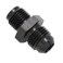 KRD PERFORMANCE Aluminum 6AN AN6 Male Flare to 12 x 20 Male Thread Inverted Seat Adaptor Fittings Inv Flare Connector Black