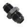 KRD PERFORMANCE Aluminum 6AN AN6 Male Flare to 12 x 20 Male Thread Inverted Seat Adaptor Fittings Inv Flare Connector Black