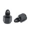 LokoCar 6AN Female to 4AN Male Fitting Flare Reducer Adapter Aluminum Black 2Pcs