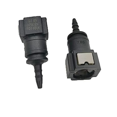 DSkoiph Pack of 2 Female Bundy to Hose Barb Fuel Line Quick Connector ST 516 to 18 ID 316 OD