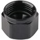 Podavelle 10AN Female Flare Cap Port Plug Block Off Fitting Adapter with Internal Oring Aluminum Black