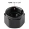 Podavelle 10AN Female Flare Cap Port Plug Block Off Fitting Adapter with Internal Oring Aluminum Black