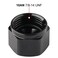 Podavelle 10AN Female Flare Cap Port Plug Block Off Fitting Adapter with Internal Oring Aluminum Black